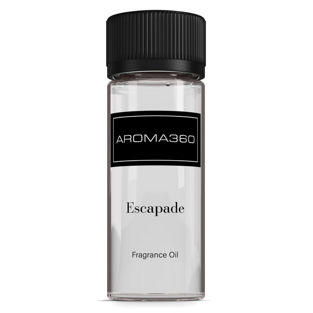 Aroma360 Escapade lemon-bergamot-ocean top notes uplift mood in any room.