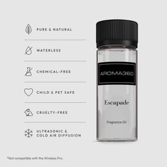 Aroma360 Escapade ocean-breeze-diffuser-oil for a refreshing workspace.