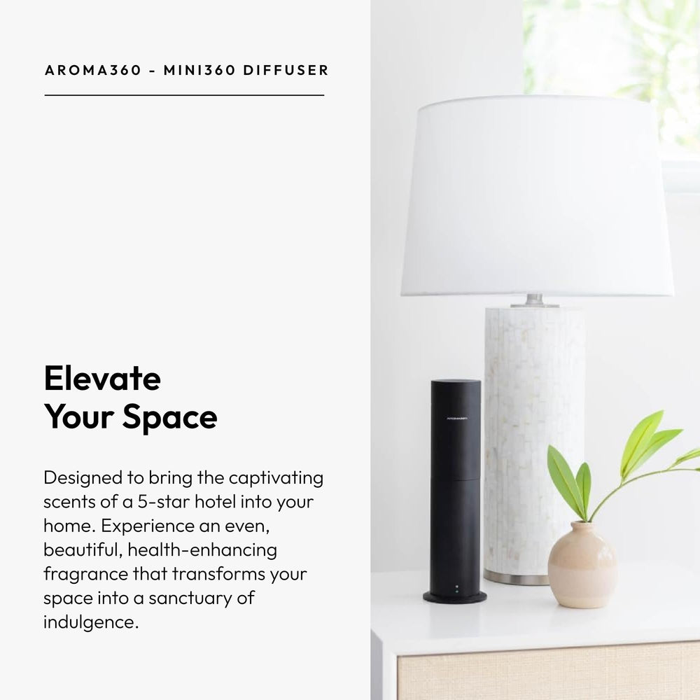 Aroma360 Mini Pro Diffuser heatless atomizing close-up preserves oil quality