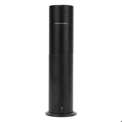 Aroma360 Mini Pro Scent Diffuser in Midnight Black enabling heatless diffusion for lasting home fragrance.