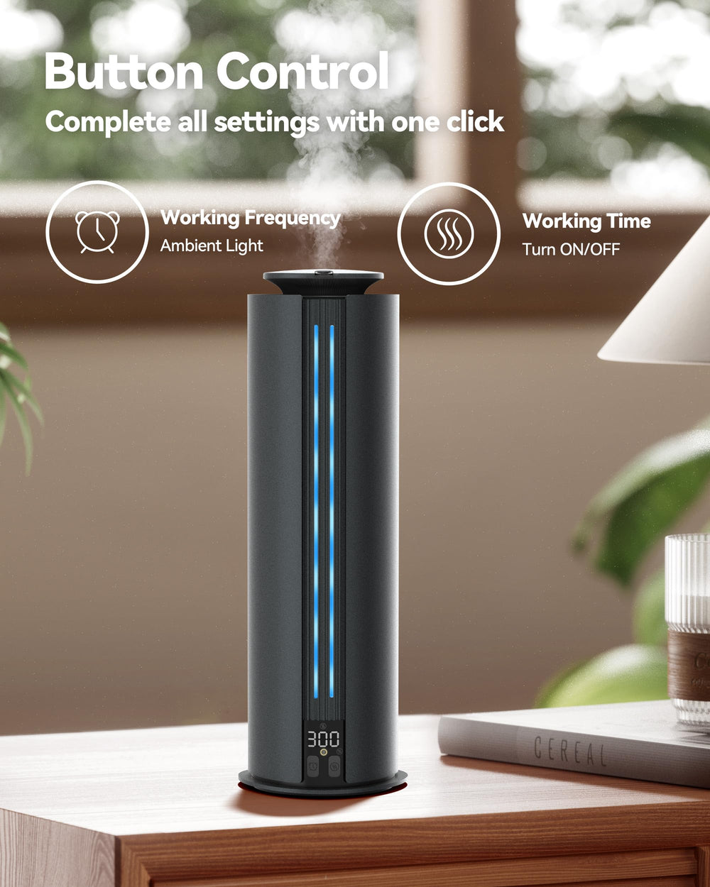 Aromadd app control allows adjusting intensity and schedule remotely