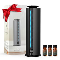 Aromadd cordless waterless diffuser showcasing easy room-to-room scenting