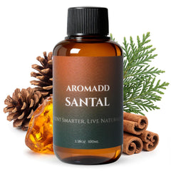 Aromadd Santal diffuser oil bottle for home use and long-lasting fragrance.