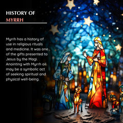 Aromafume Myrrh Anointing Oil earthy smoky sweet aroma.