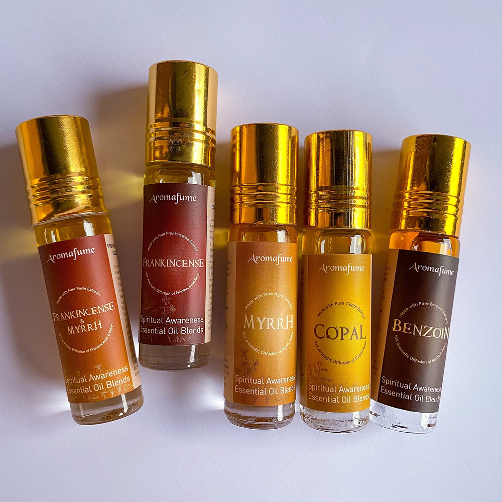 Aromafume Benzoin bottle with vanilla like warmth for soothing rituals