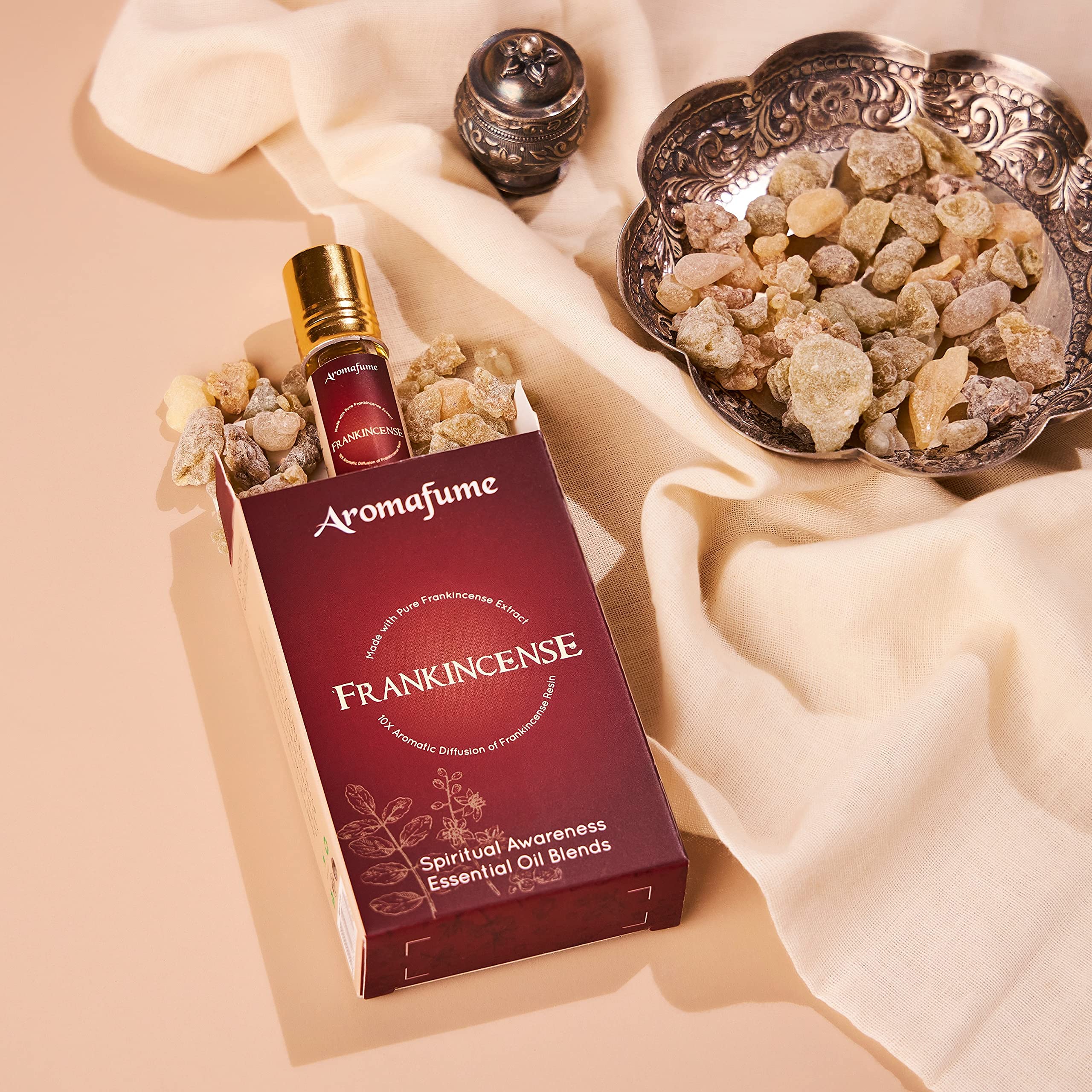 Aromafume small batch label highlighting craftsmanship and heritage