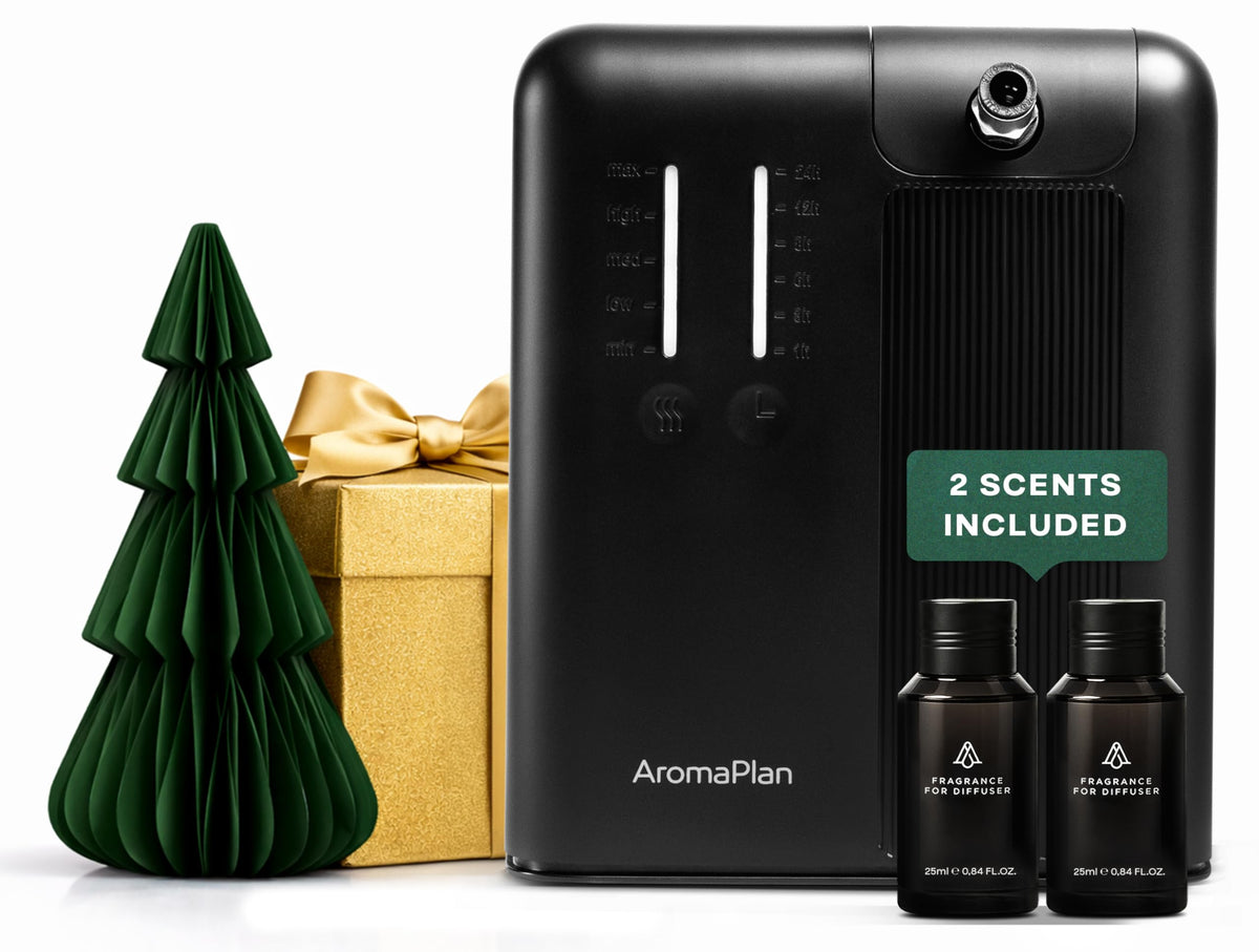 AROMAPLAN 5 Star Collection Diffuser showcases premium design for upscale spaces.