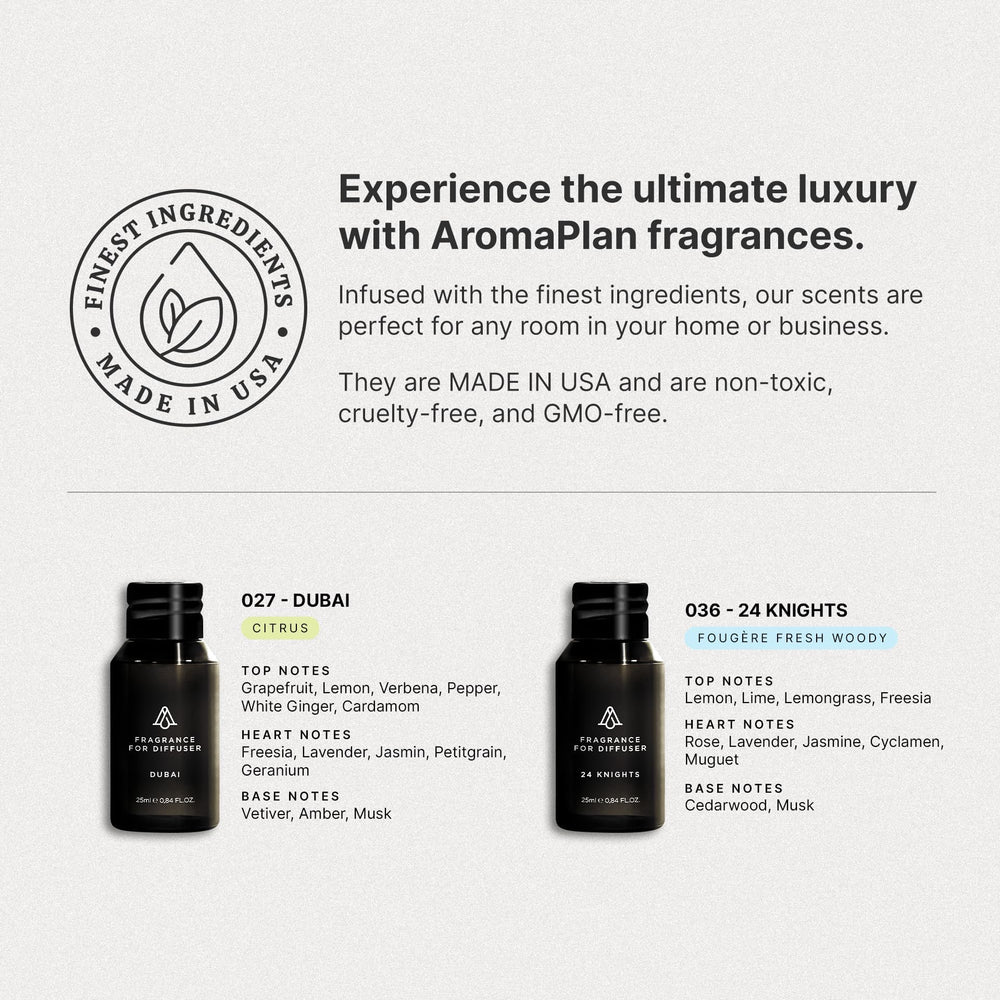 Ten-level scent intensity control to tailor mood and ambiance.