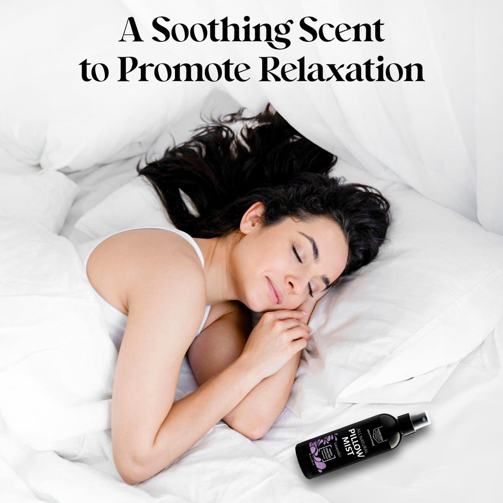 Aromasong bedroom scene with nightstand ready for restful sleep.