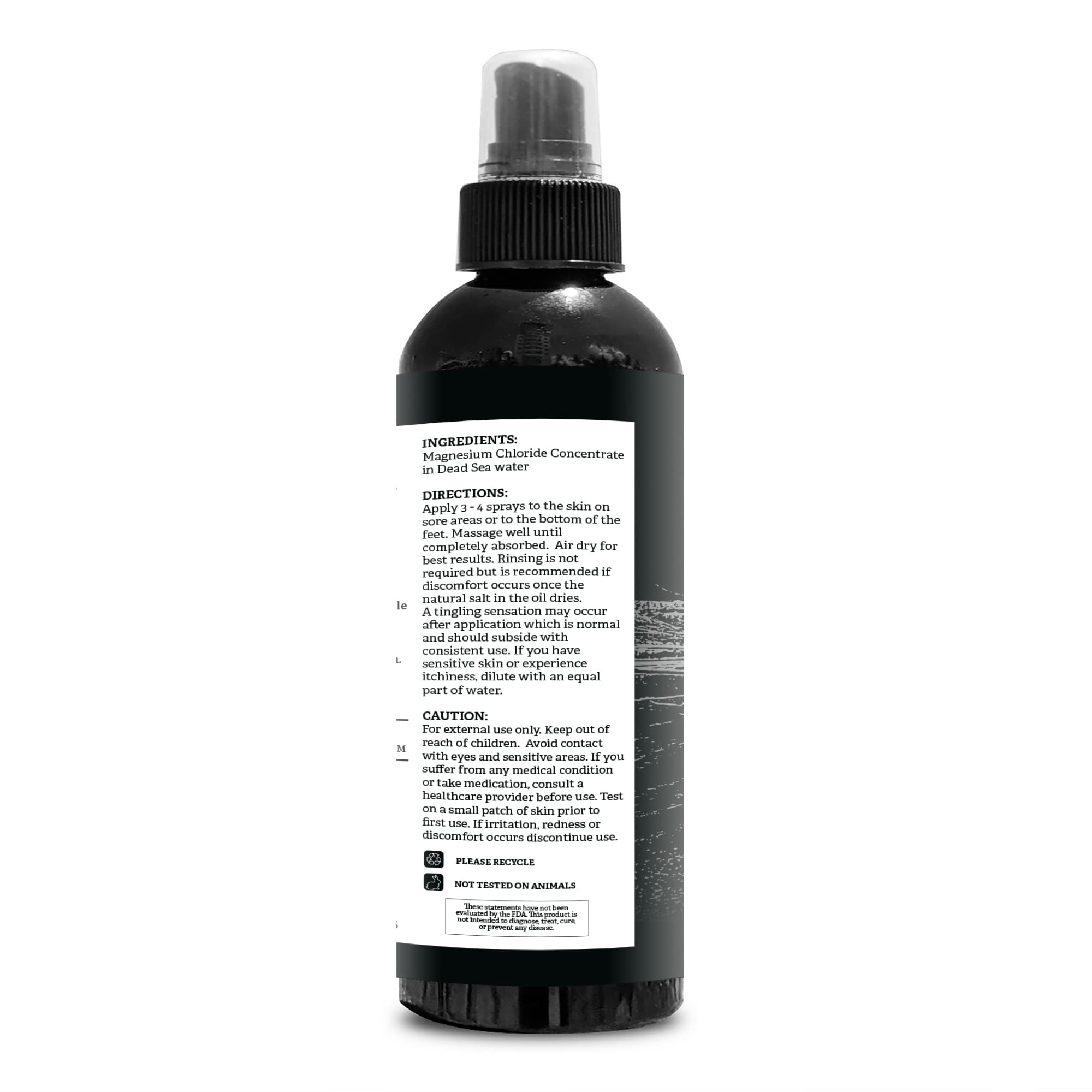 Aromasong nighttime routine setup with spray bottle.