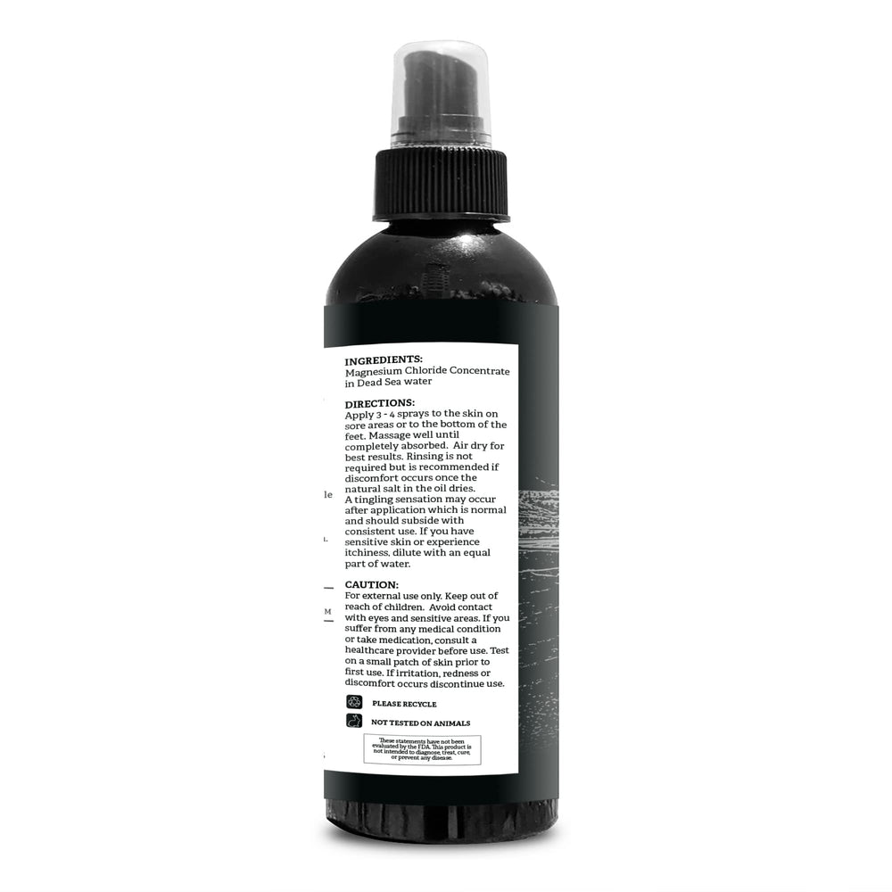 Aromasong nighttime routine setup with spray bottle.