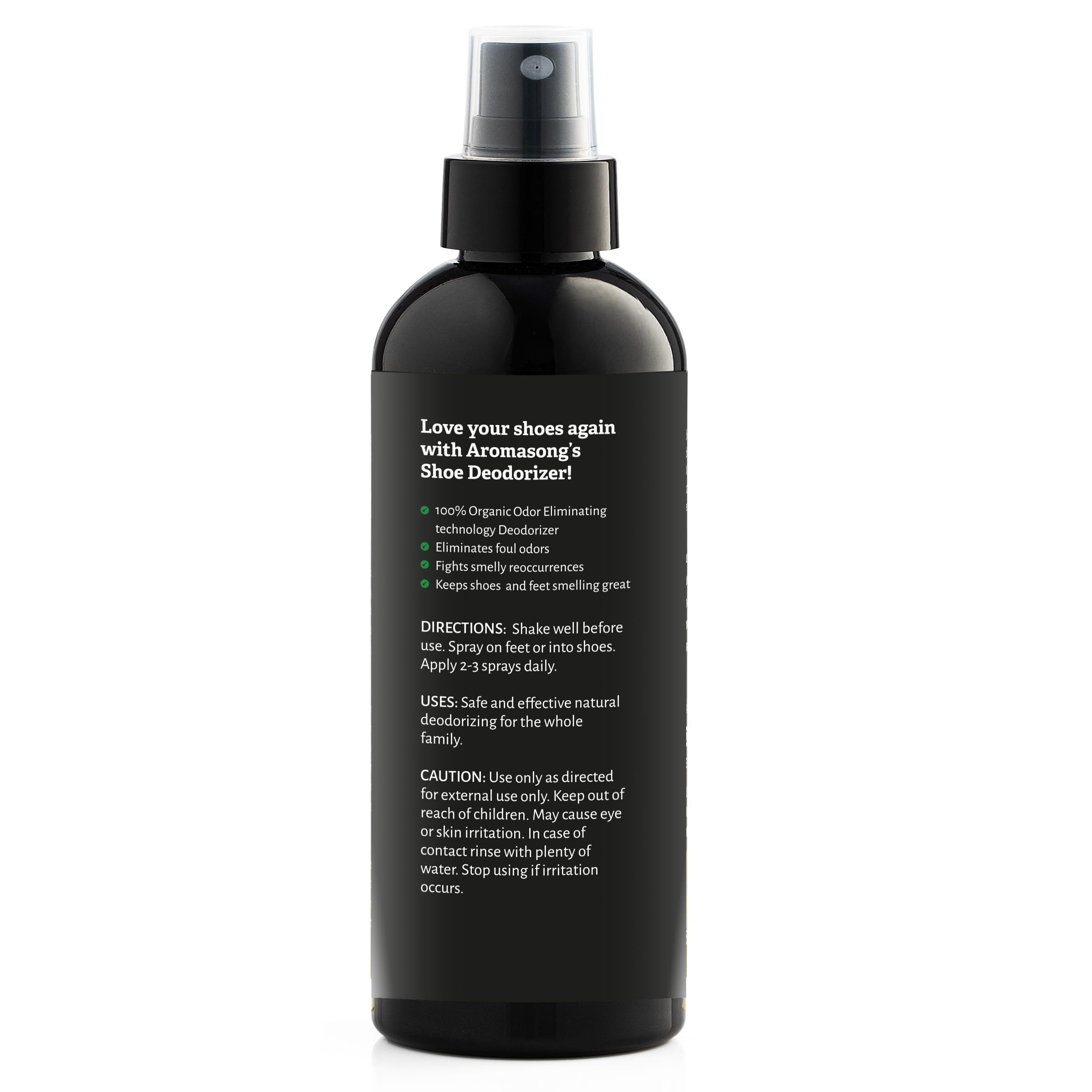 Aromasong spray práctico para uso diario en calzado y pies