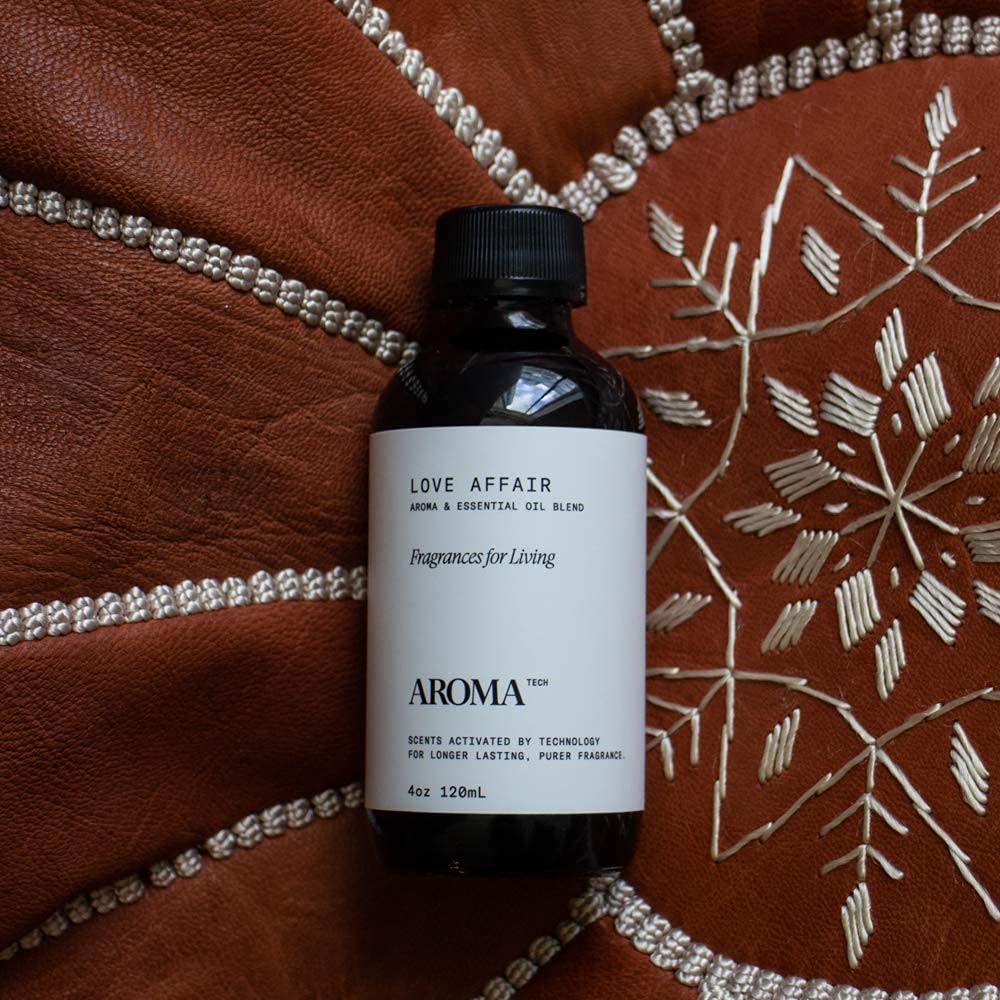 AromaTech 120ml bottle collection ready to transform mood settings.