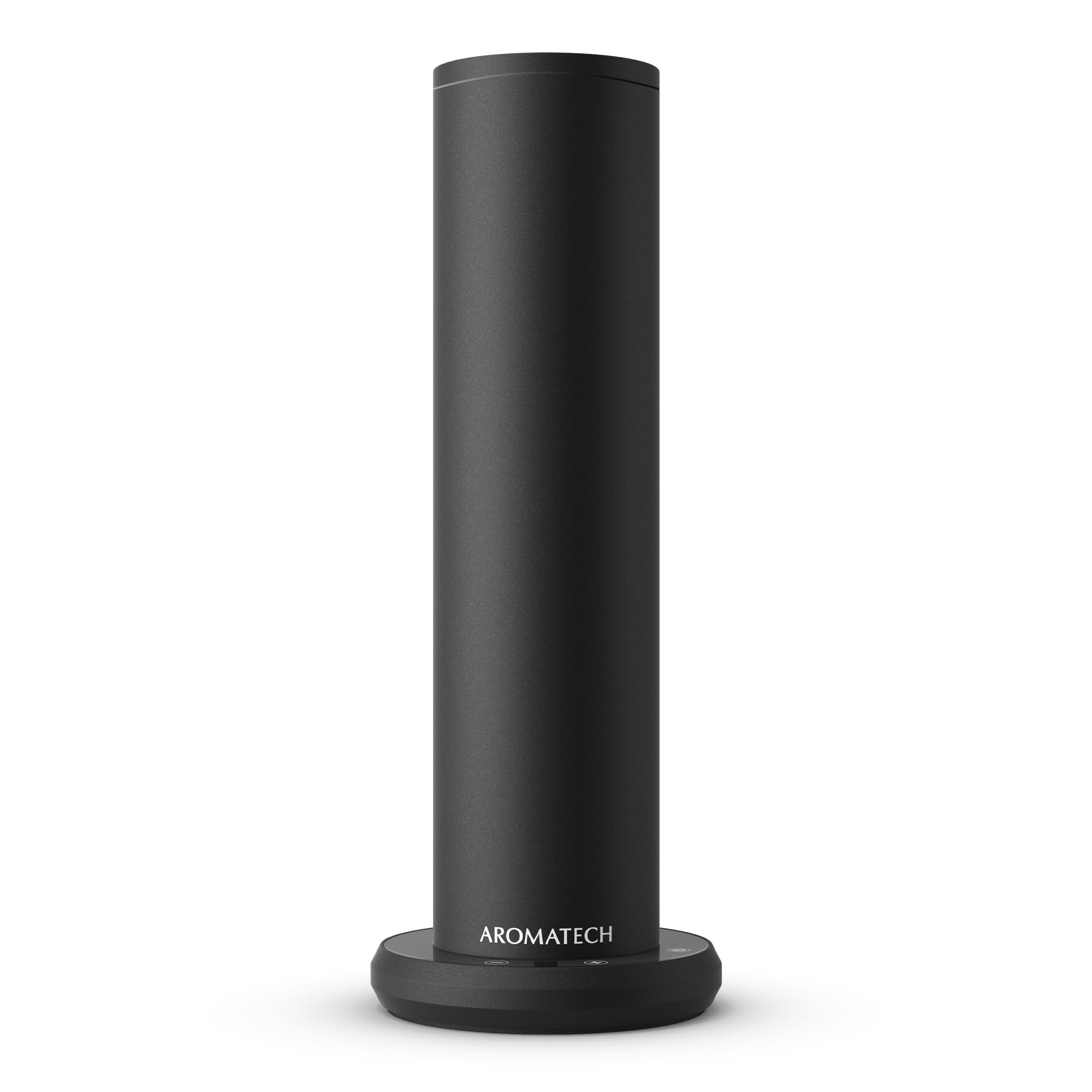 AromaTech AroMini BT Plus diffuser top view in black for stylish home scenting.