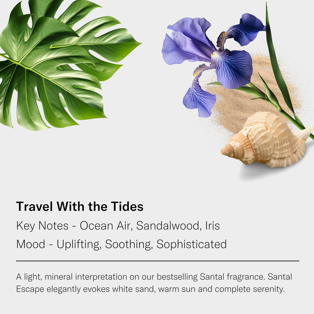 AromaTech Santal Escape packaging signals premium diffuser experience.