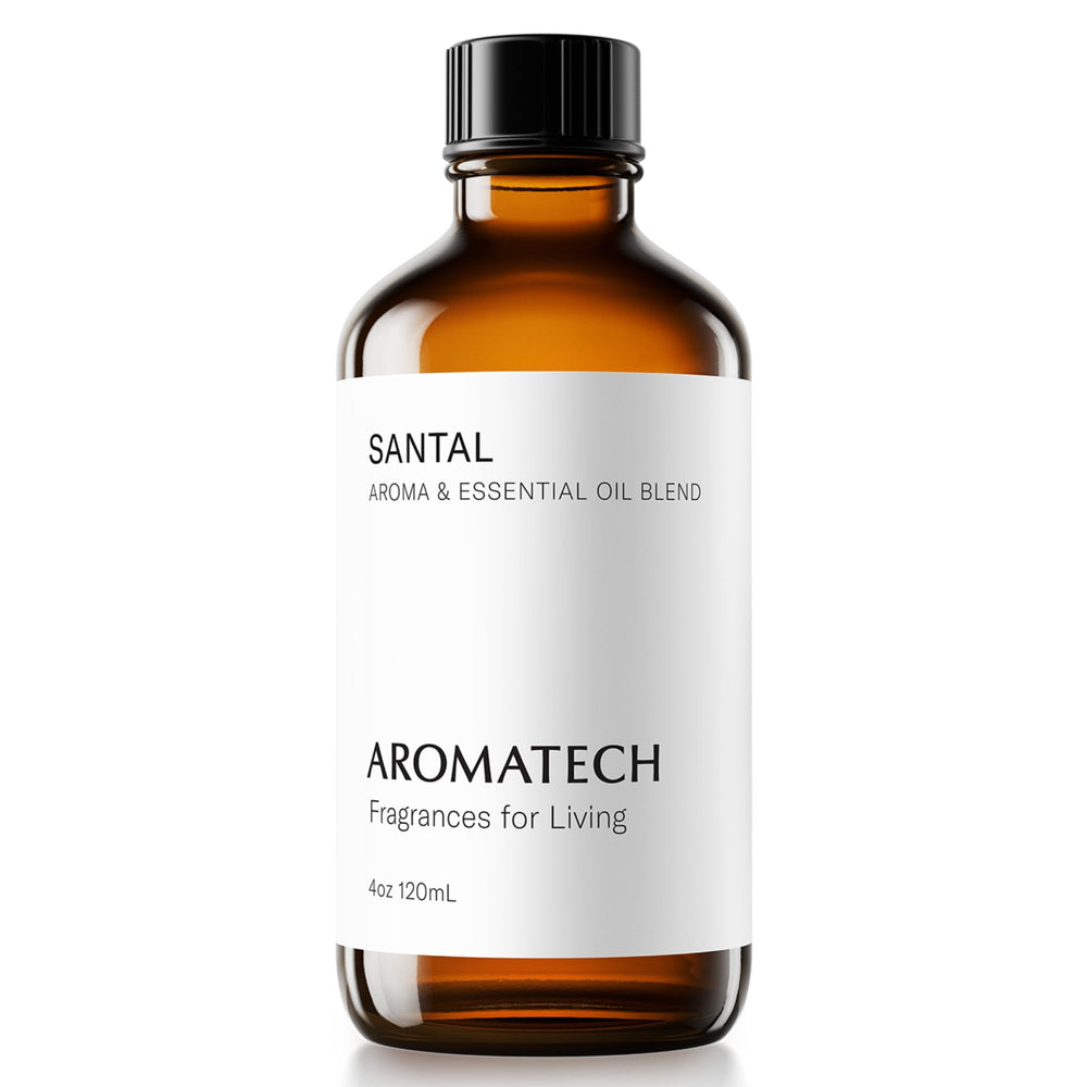 AromaTech Santal vegan-friendly branding appeals to ethical shoppers.