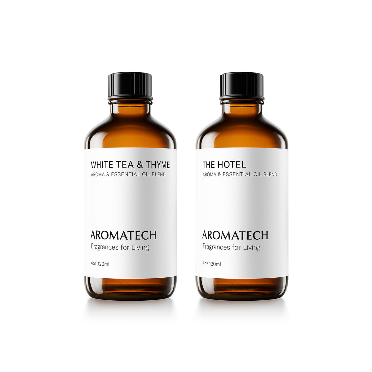 AromaTech The Hotel diffuser set bottle for crisp luxury ambiance in any room.