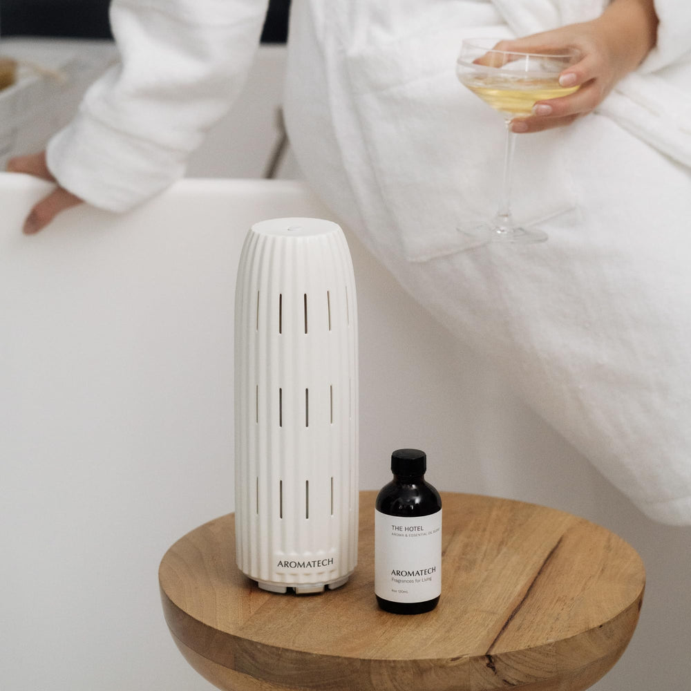 AromaTech The Hotel pine base, grounding aroma for peaceful spaces