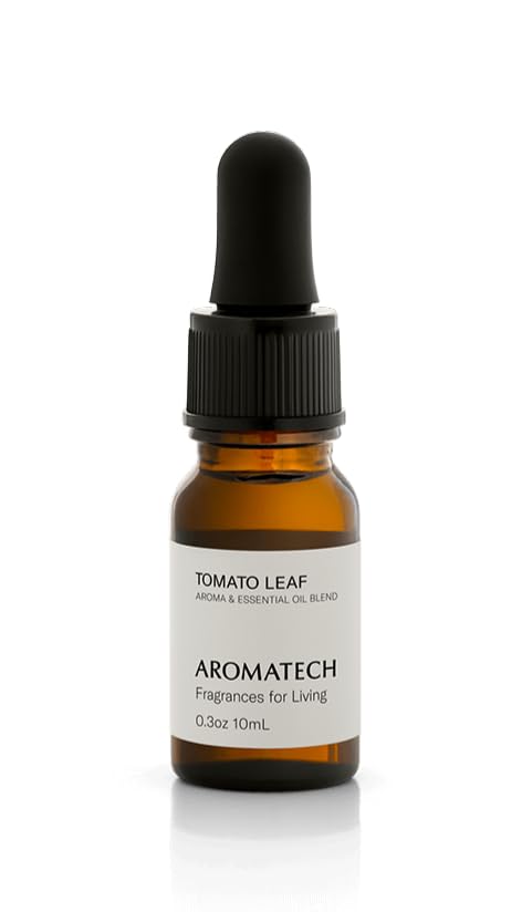 AromaTech Tomato Leaf bottle closeup for a pure diffuser oil experience