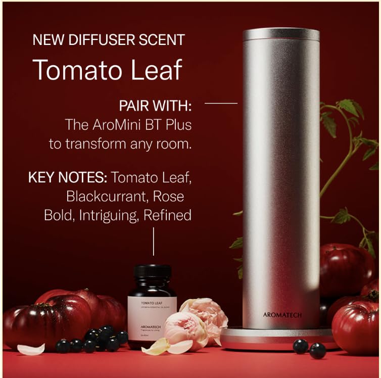 AromaTech Tomato Leaf diffuser compatibility scene for easy ambience