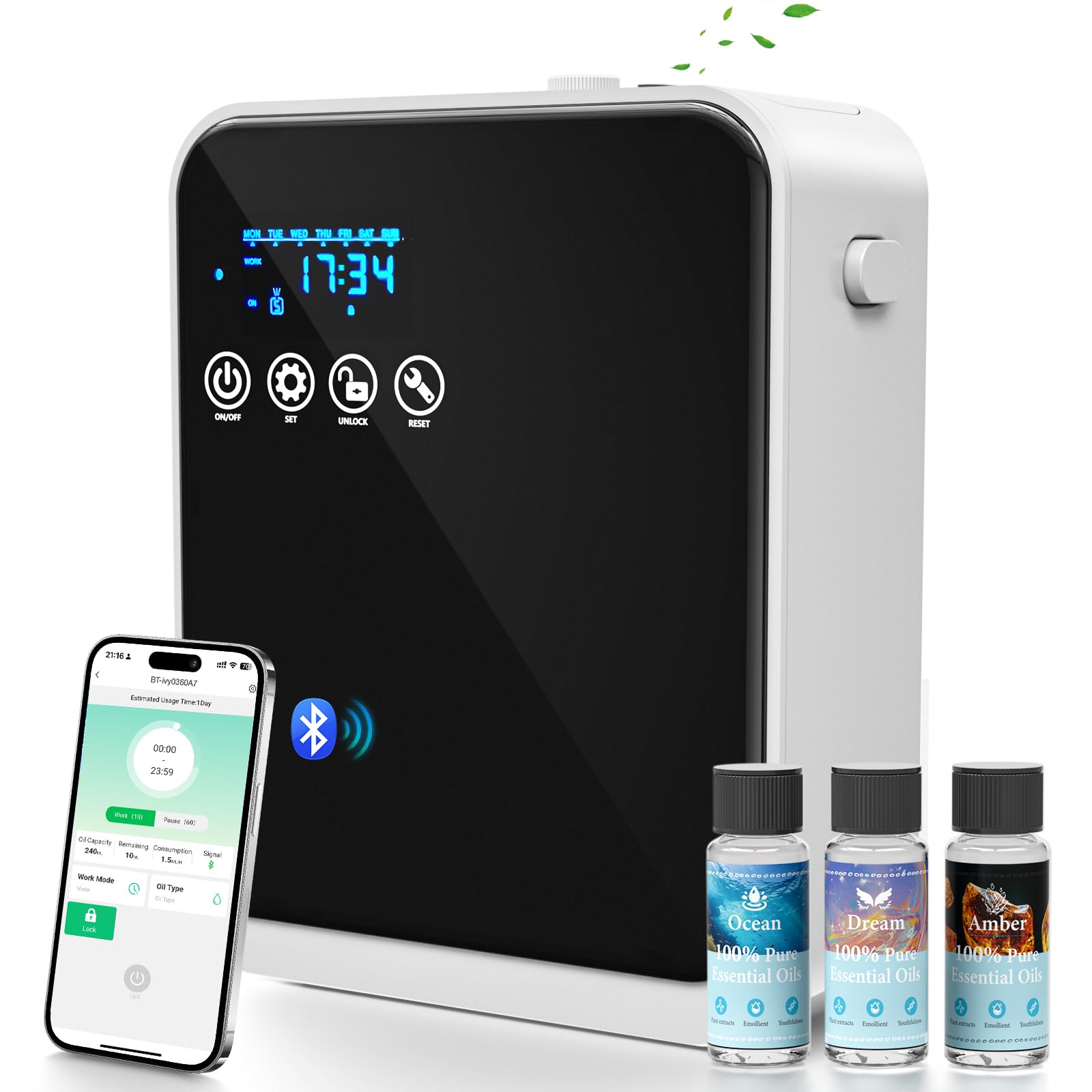 AROMAUKO hotel collection diffuser blends luxury ambiance