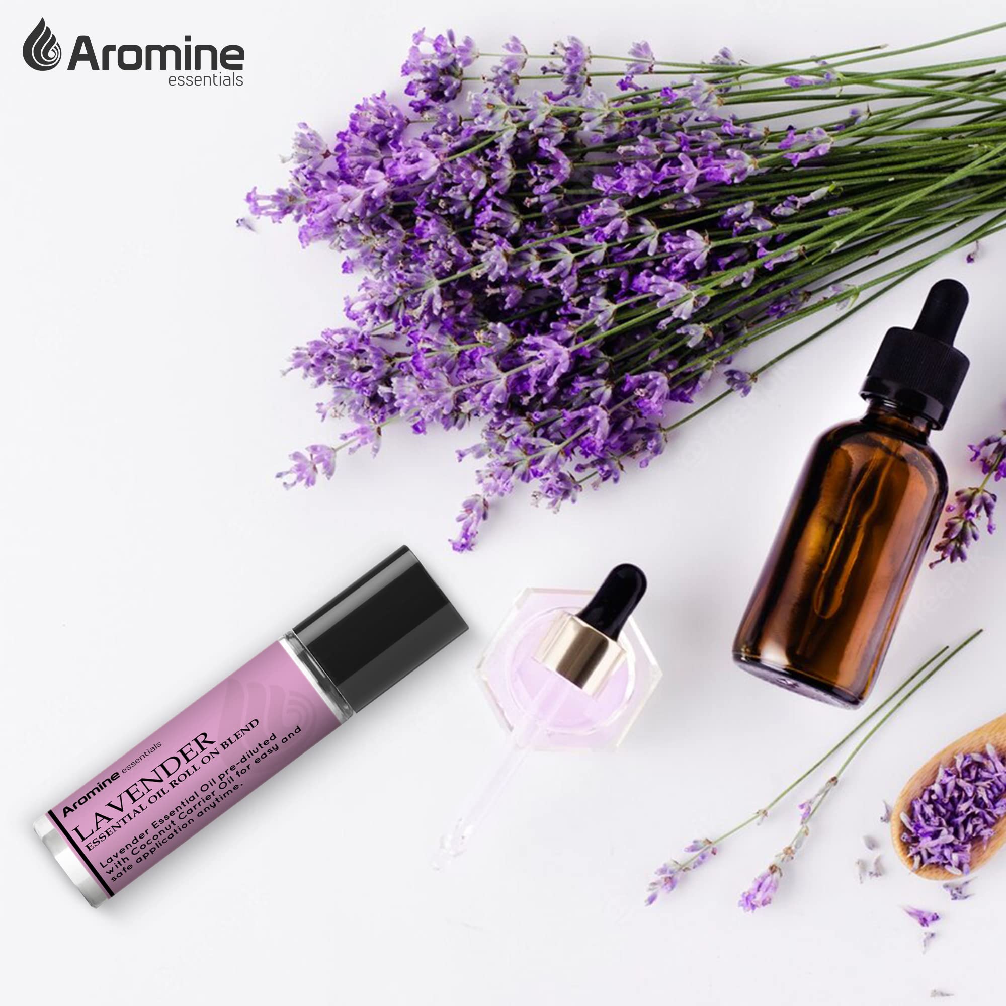 Quality testing seals for Aromine Lavender Roll-On safety standards