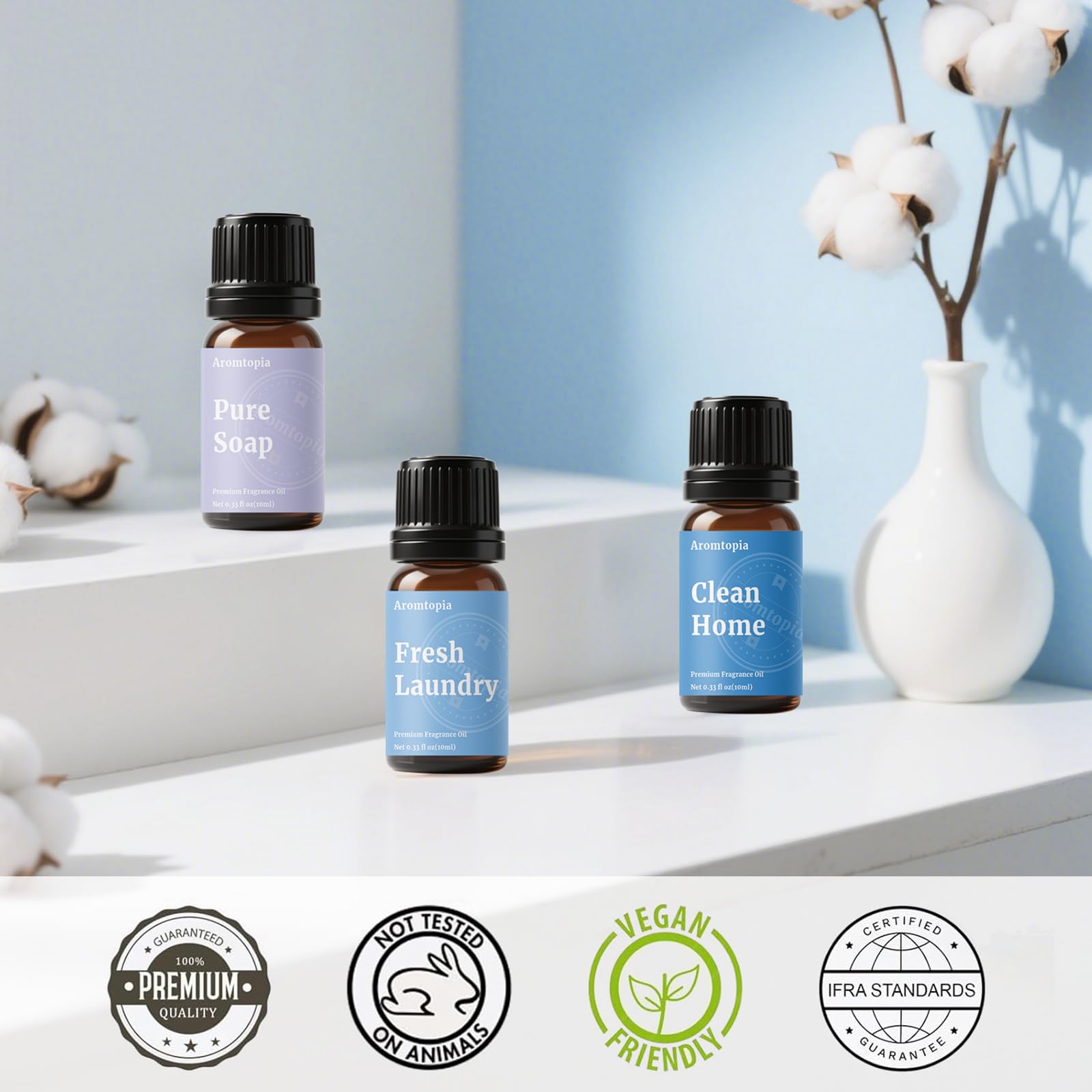 AROMTOPIA Lemon bottle adds bright citrus scent to any room.
