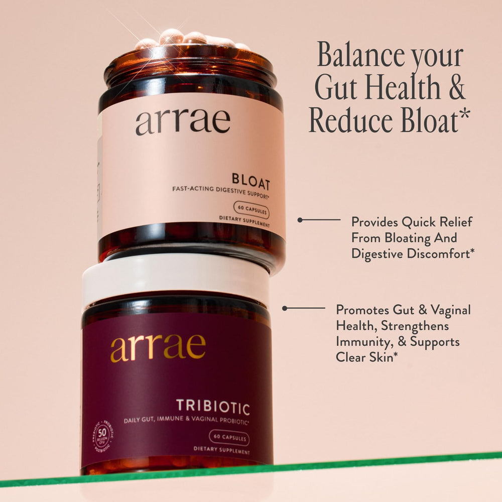 Arrae Bloat after-meal routine promotes smoother digestion daily.
