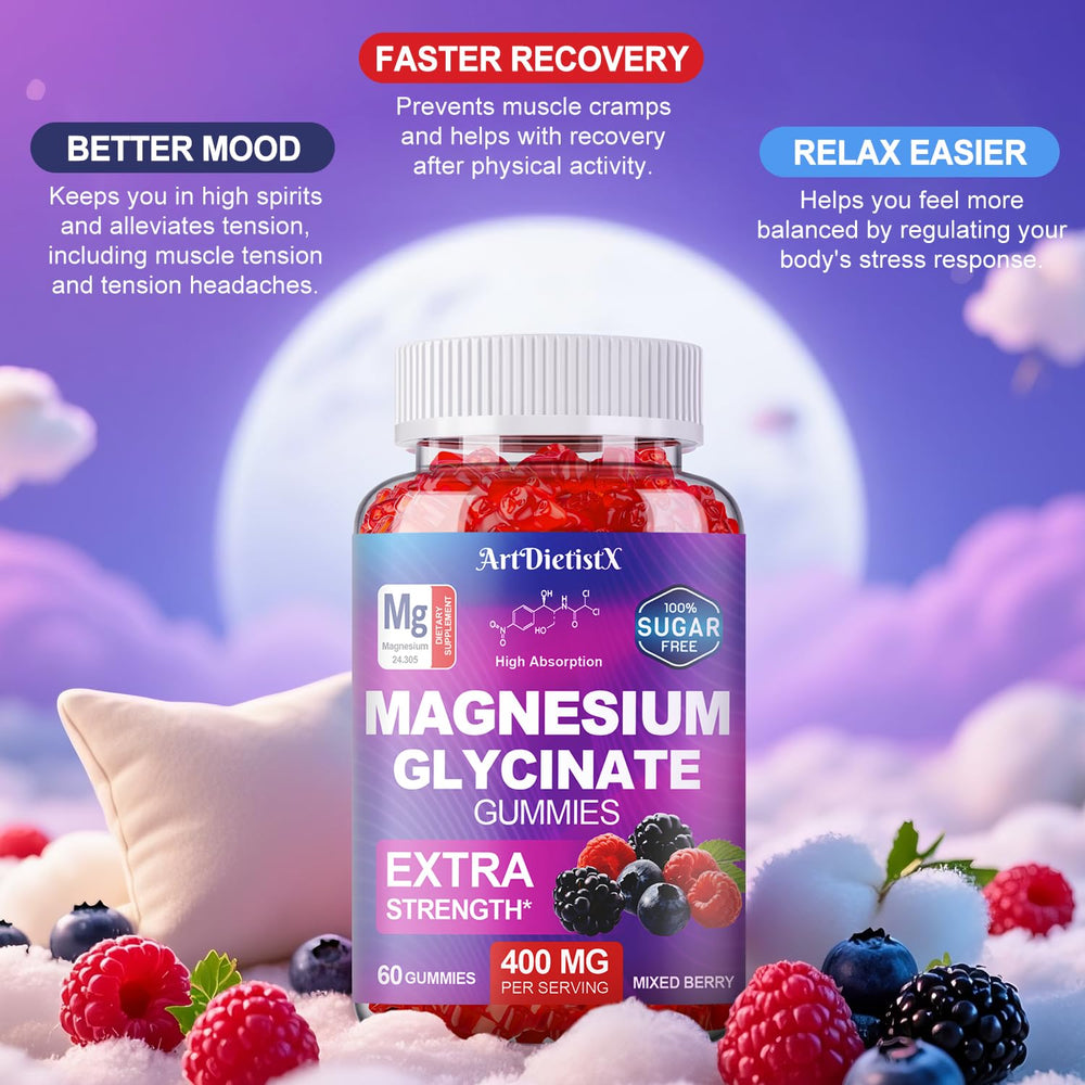 ArtDietistX 60-count jar highlights non-GMO and sugar-free formula for wellness.