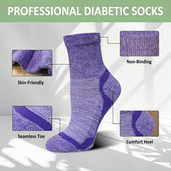 Calcetines Artfasion de bajo corte, bambú viscosa, mejor ventilación para pies secos.