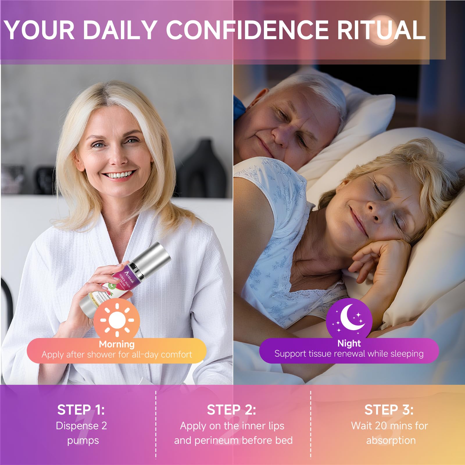 Arthcal fragrance-free formula suits delicate vaginal skin