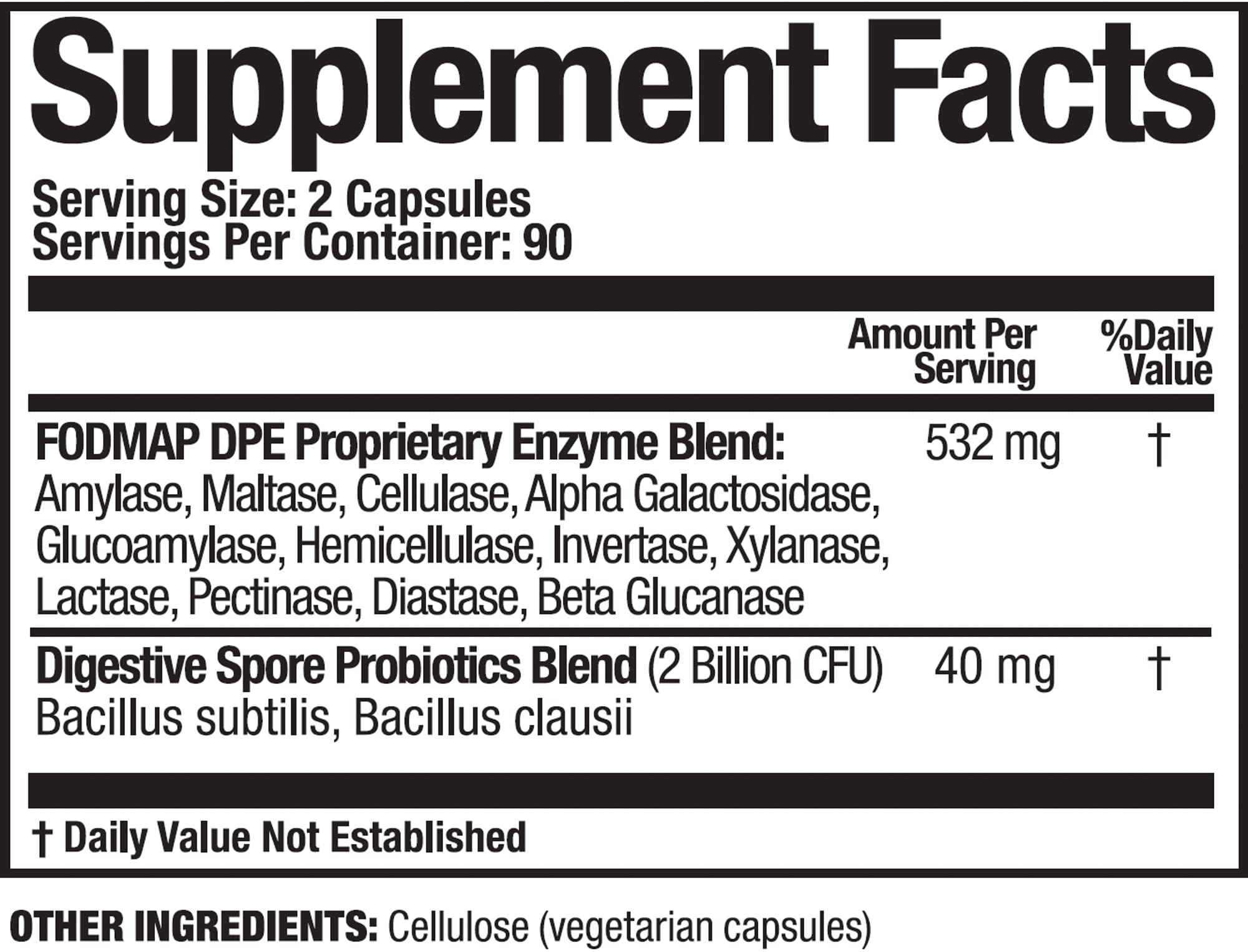 Arthur Andrew Medical FODMAP DPE bottle pour demonstrates convenient serving for meals