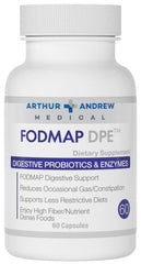 Arthur Andrew Medical FODMAP DPE bottle supports digestion with enzymes and probiotics