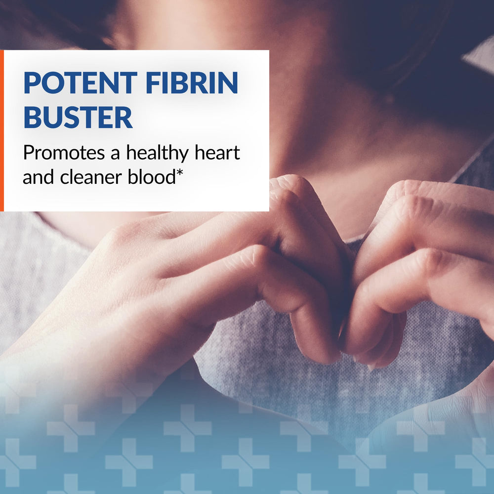 Arthur Andrew Medical Nattovena capsules in hand illustrate portability