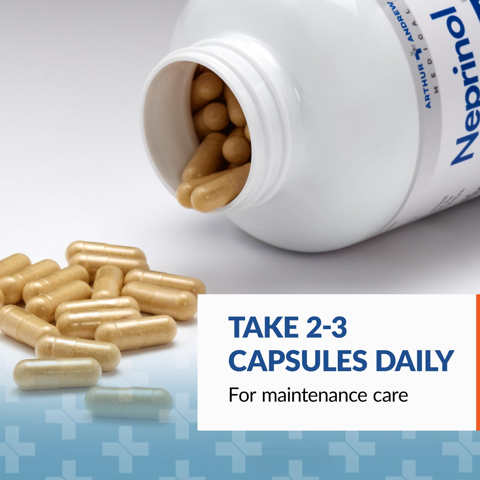 Arthur Andrew Medical Neprinol AFD lipase enzyme closeup for digestion aid