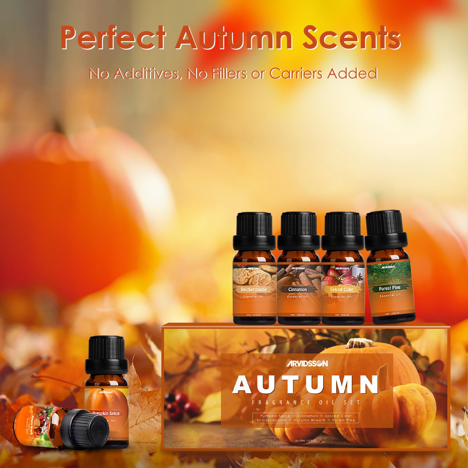 ARVIDSSON Spiced Cider fragrance oil for home fragrance crafting and diffusers
