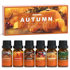 ARVIDSSON Autumn Wreath fragrance oil in diffuser setup for cozy autumn ambiance