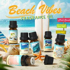 ARVIDSSON Pink Sand oil set enhances relaxation with gentle beach vibes in any room.