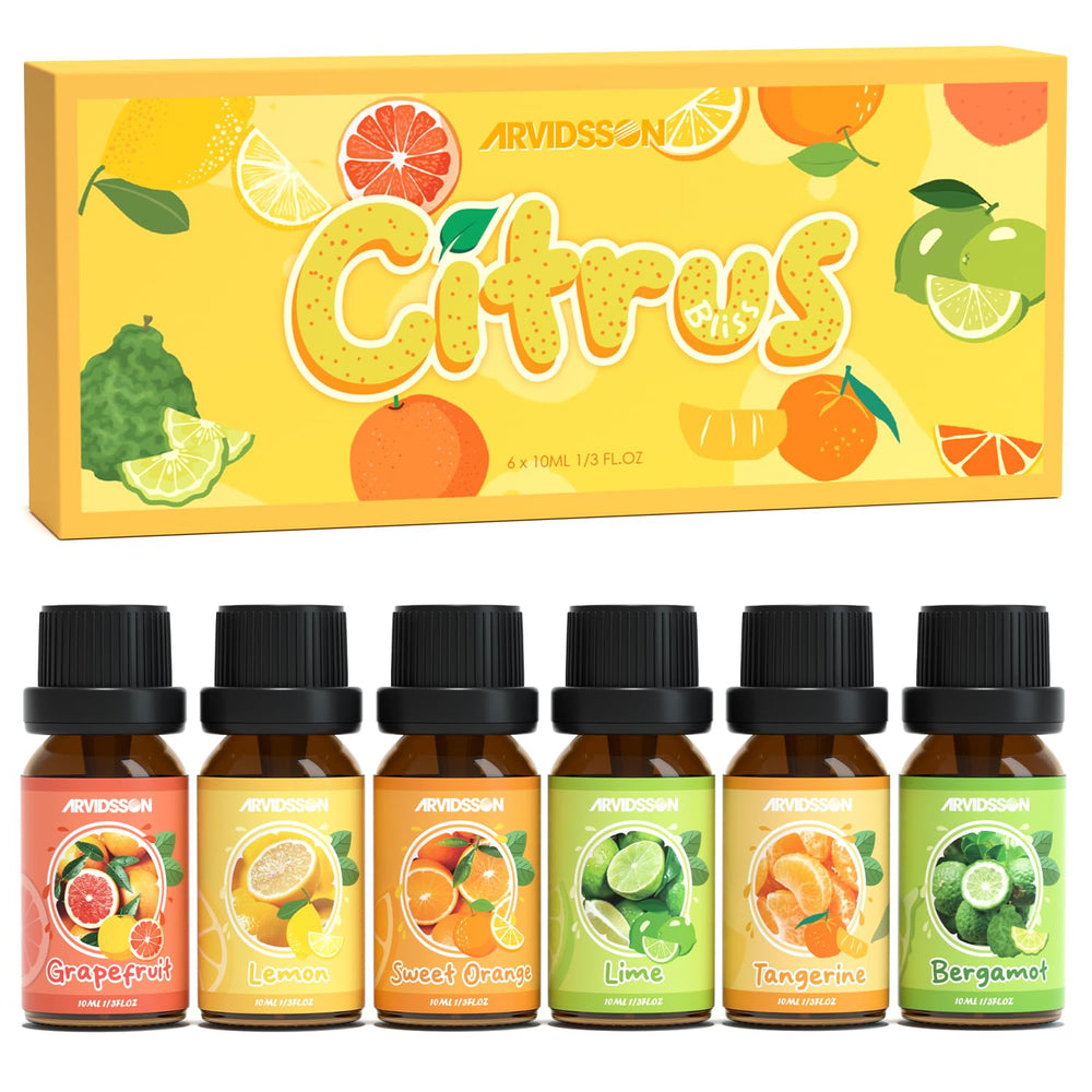 ARVIDSSON citrus set grapefruit: uplifting diffuser aroma for bright mood and fresh air