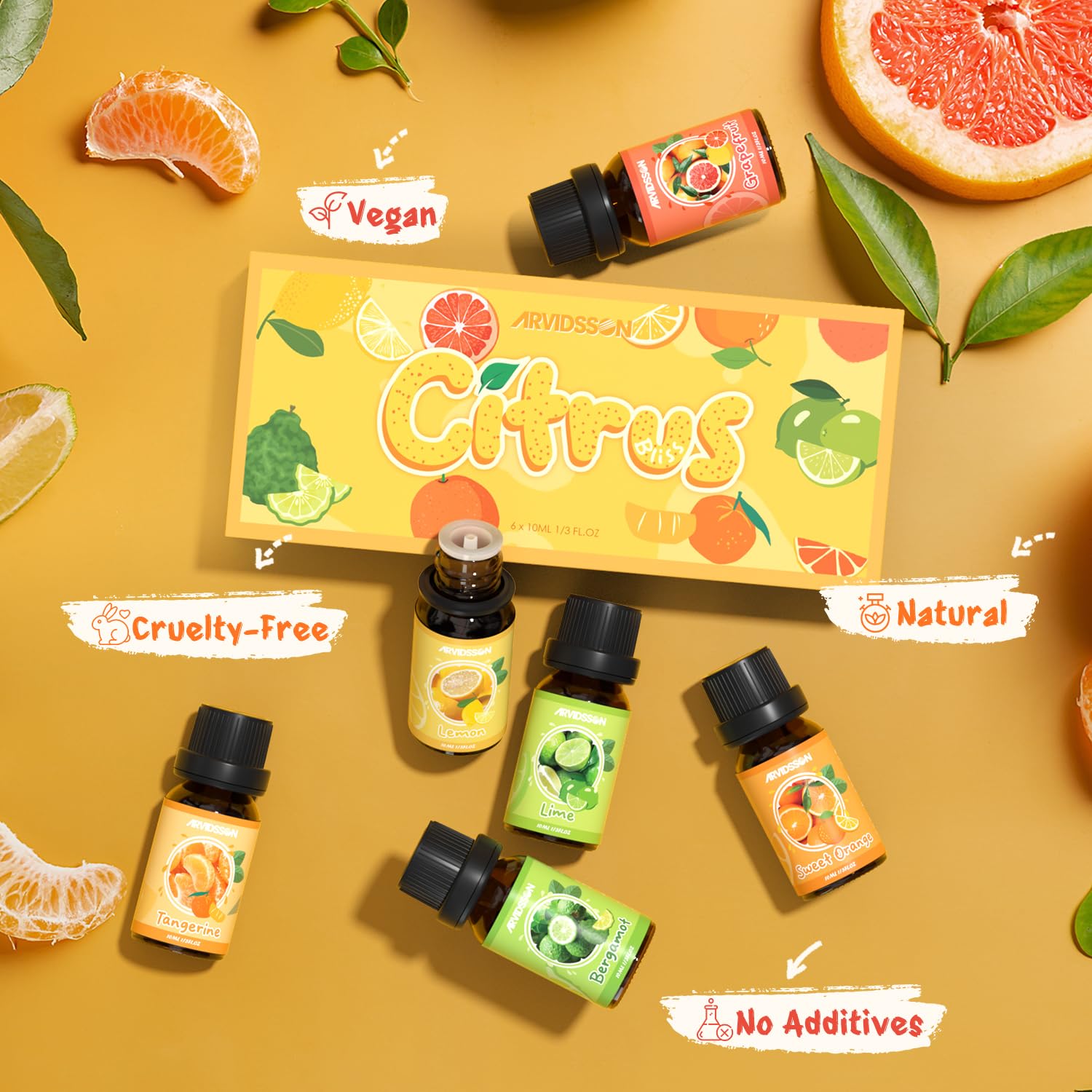 ARVIDSSON citrus set lime: tangy accents for refreshing spa-like ambiance