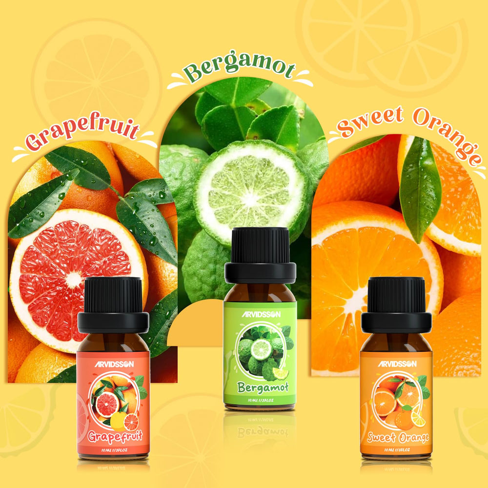 ARVIDSSON citrus set sweet orange: bright, sweet notes ideal for diffuser blends