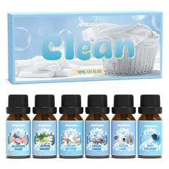 ARVIDSSON Clean Cotton essential oil bottle pour for a fresh aroma.