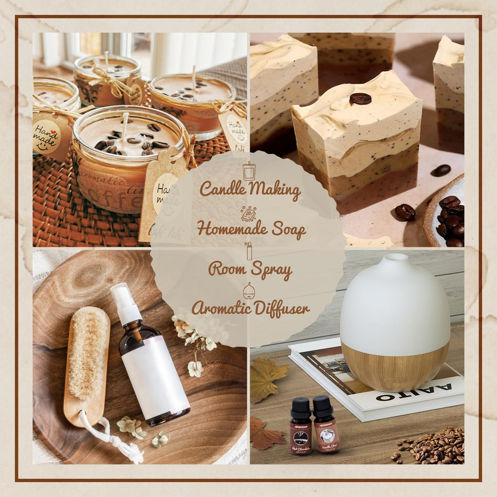 ARVIDSSON Caramel Macchiato Bottle creates warm ambience.