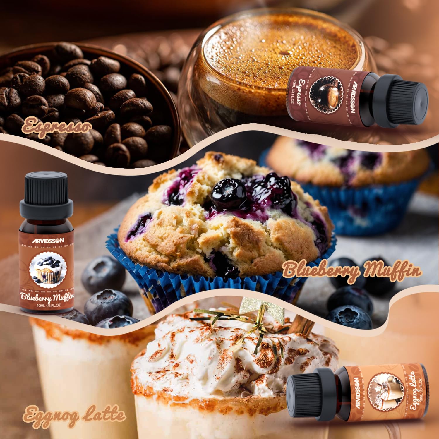 ARVIDSSON Hot Chocolate Bottle adds comforting fragrance to blends.