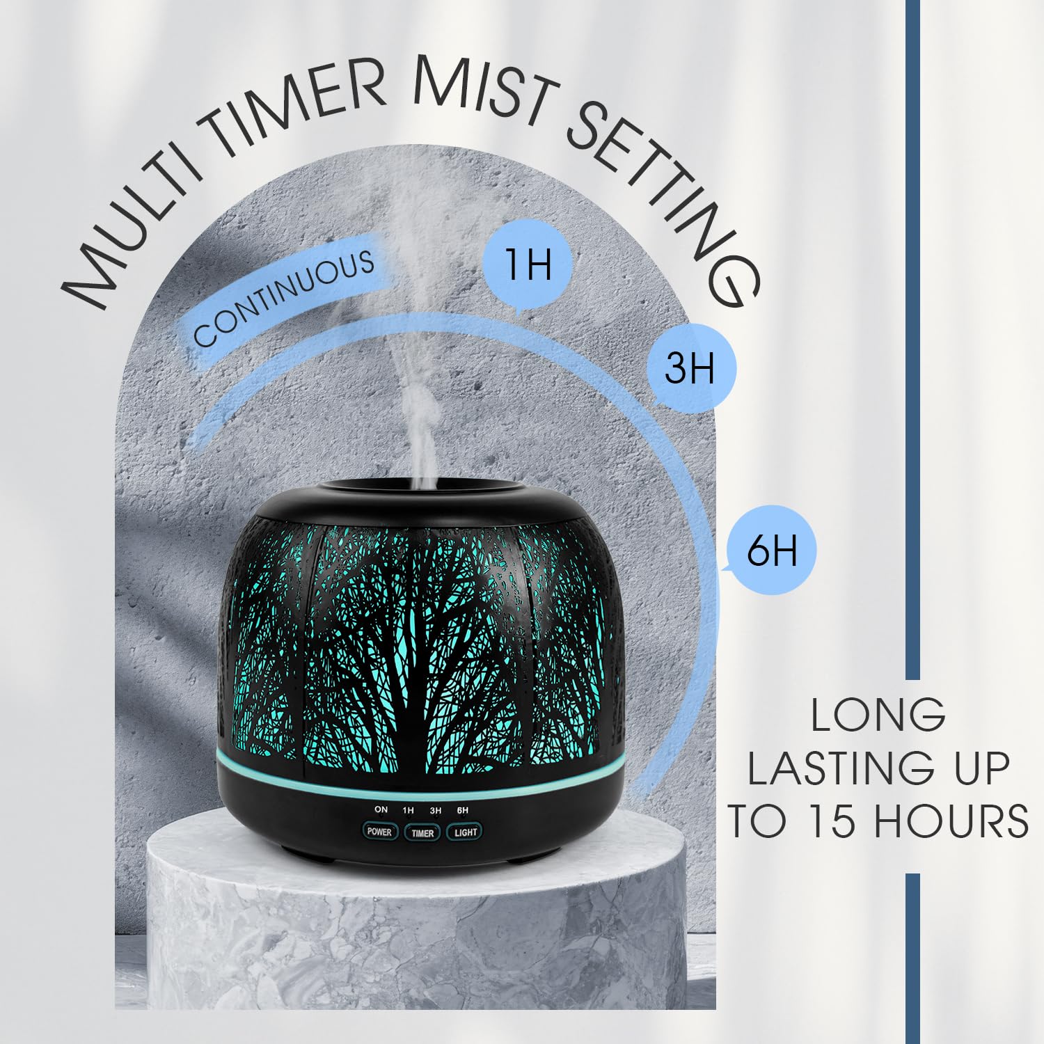 ARVIDSSON BPA-free plastic diffuser ensures safe daily use
