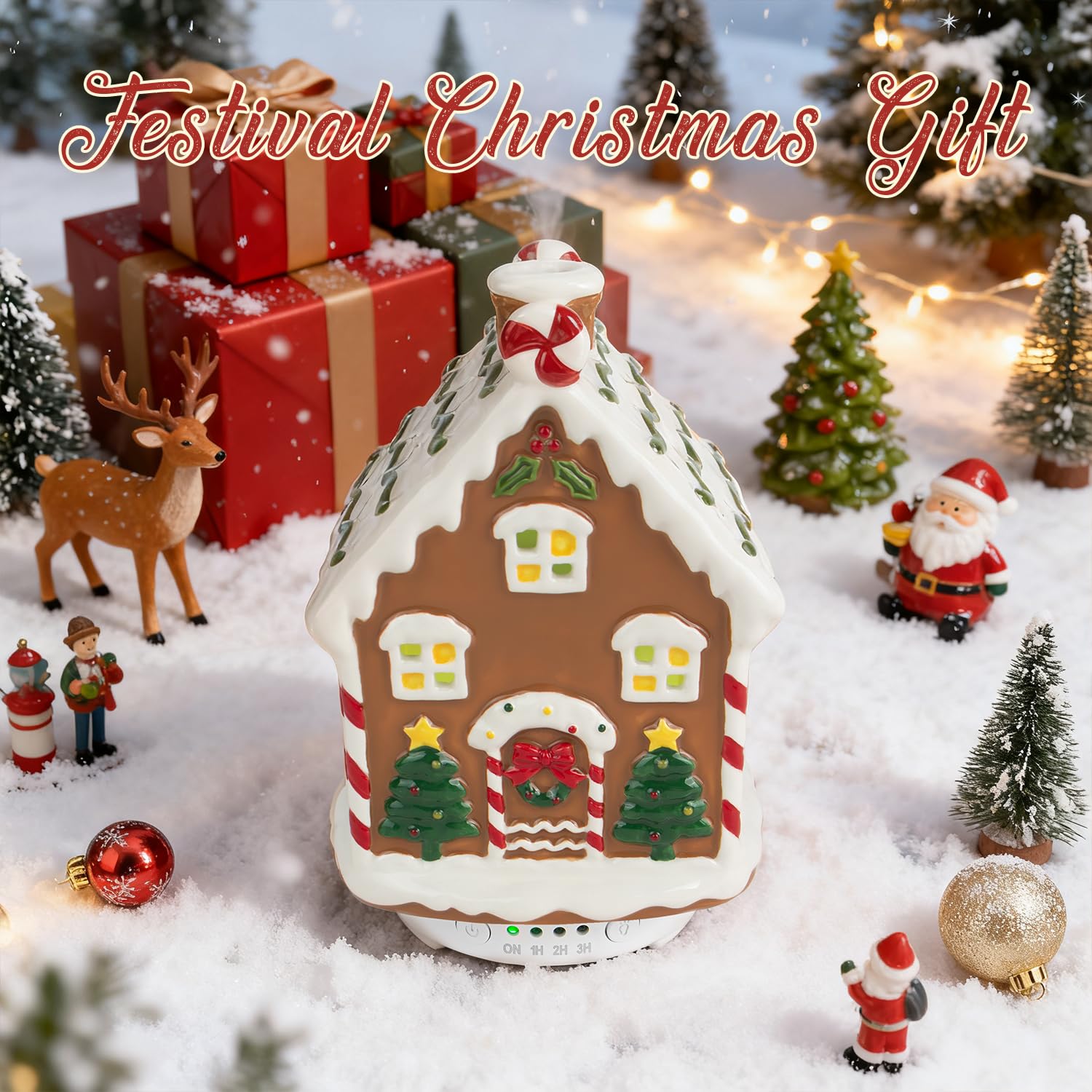 ARVIDSSON Christmas diffuser complements various home decor styles