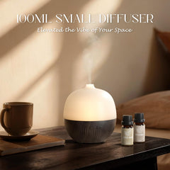 ARVIDSSON diffuser with multicolor LED lighting creating ambient mood options.