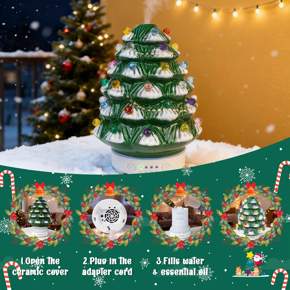 ARVIDSSON dining room diffuser pairs with holiday decor