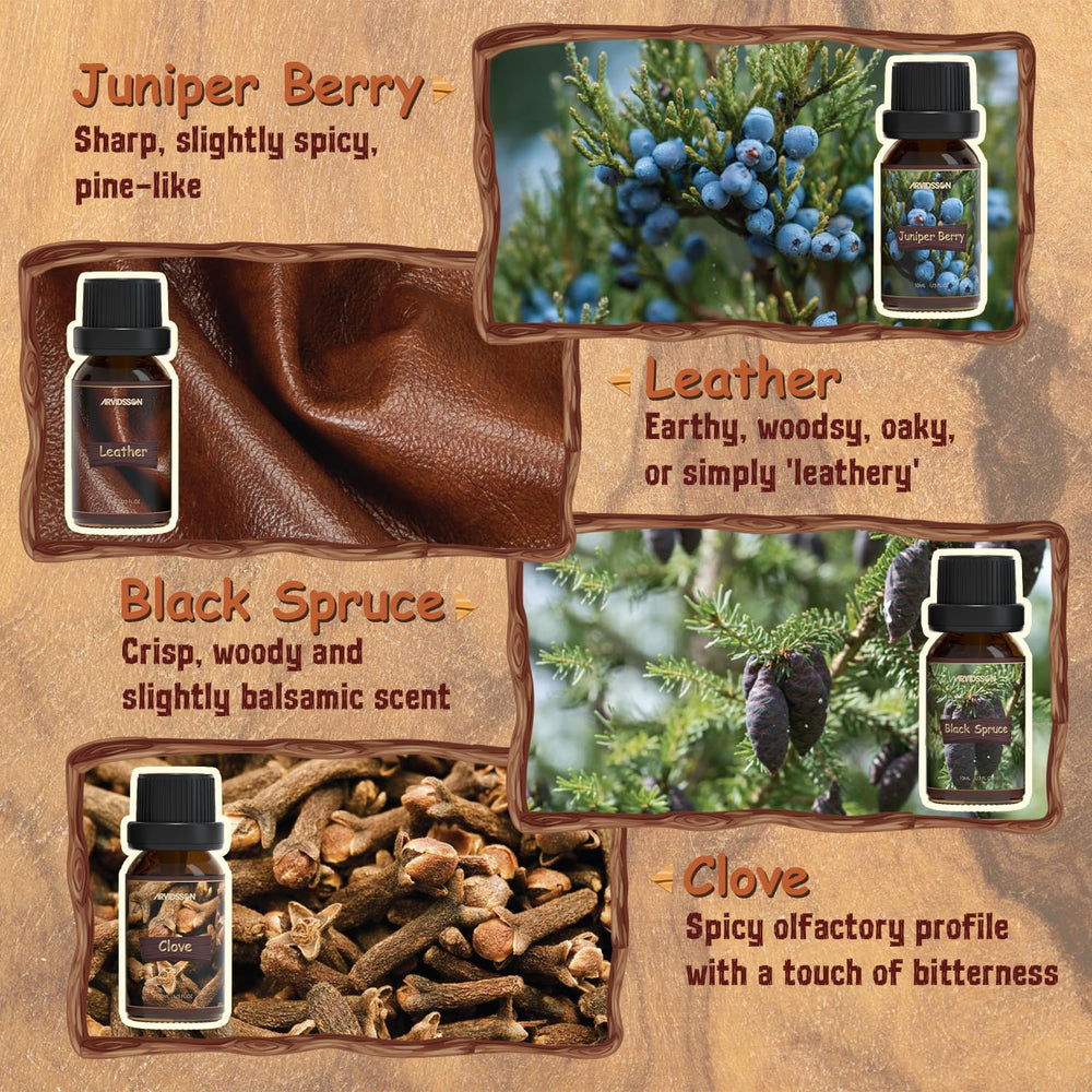 ARVIDSSON DIY projects like candles and soaps benefit from woody oils.