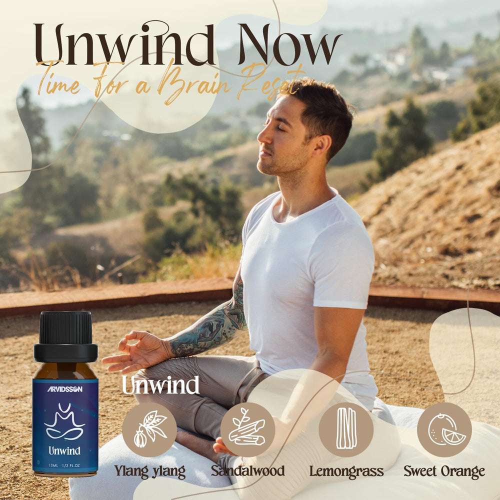 ARVIDSSON Wellbeing bottle provides balanced aroma for focus and comfort